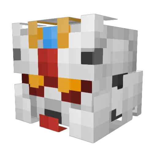 GallowsInferno Minecraft avatar head, 3D render