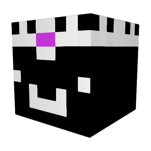 GalneMelle Minecraft avatar head, 3D render