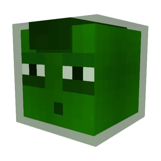 GalolCompany Minecraft avatar head, 3D render