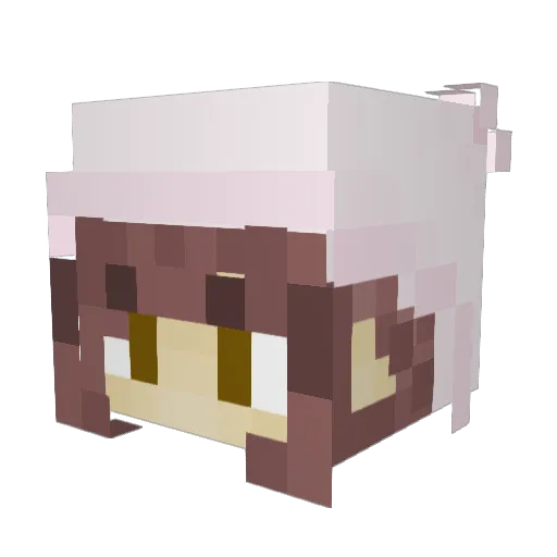 GaloreCoast2130 Minecraft avatar head, 3D render