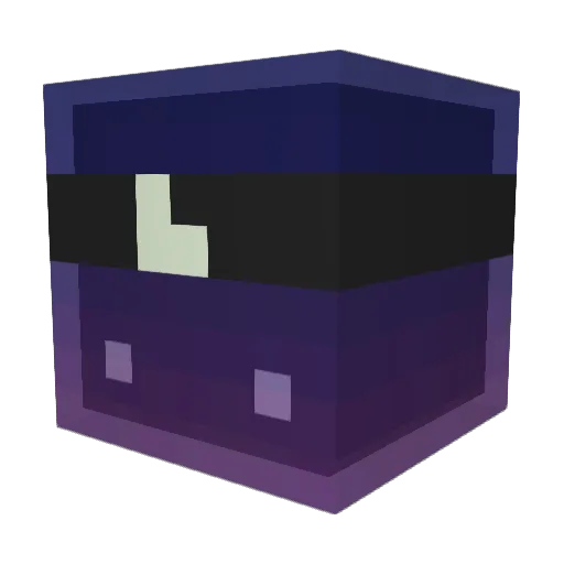 Galoria_ Minecraft avatar head, 3D render
