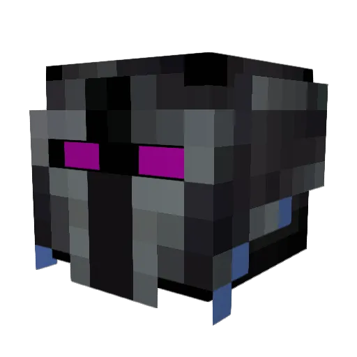 Galthador Minecraft avatar head, 3D render