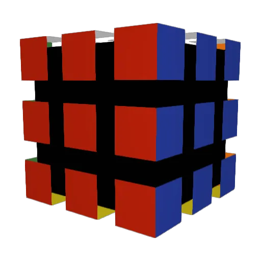 Galveon Minecraft avatar head, 3D render