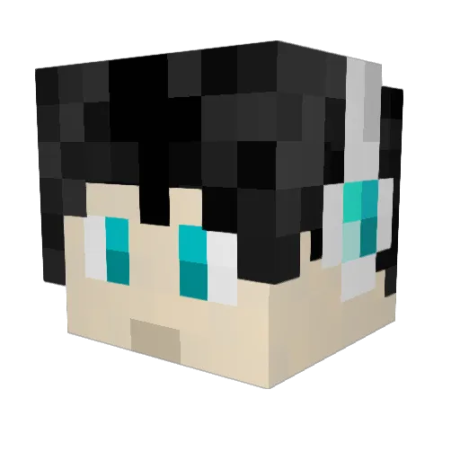 GamZilla34 Minecraft avatar head, 3D render