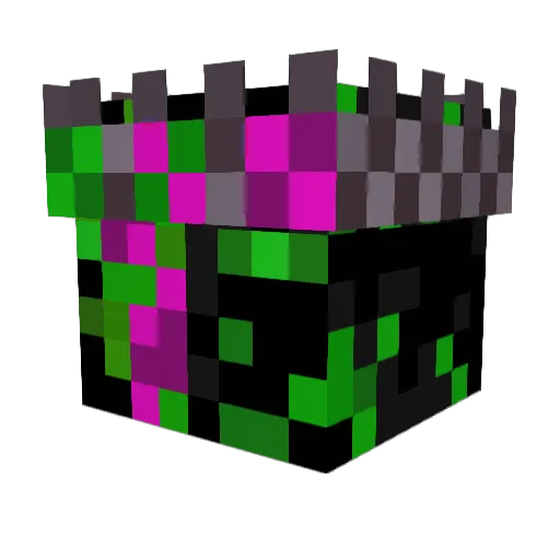 GamaGamer006 Minecraft avatar head, 3D render