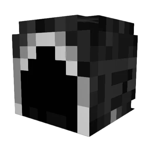 Gambit_Knight Minecraft avatar head, 3D render