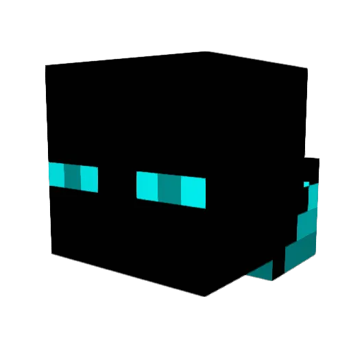 Game215 Minecraft avatar head, 3D render