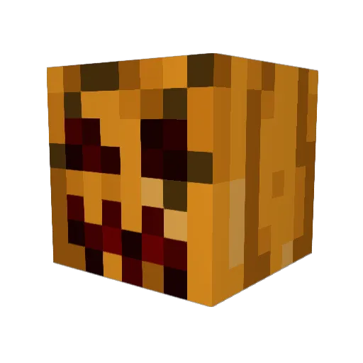 Game7Bird7 Minecraft avatar head, 3D render