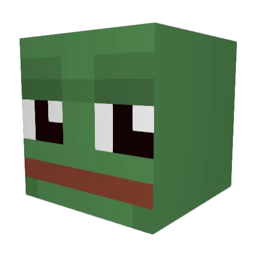 GameBond009 Minecraft avatar head, 3D render