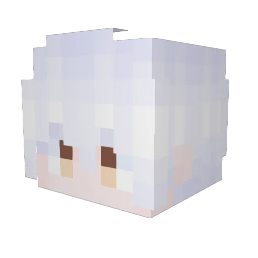 GameBrother_ Minecraft avatar head, 3D render