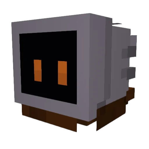 GameCarrot321 Minecraft avatar head, 3D render
