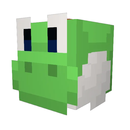 GameDevSeal Minecraft avatar head, 3D render