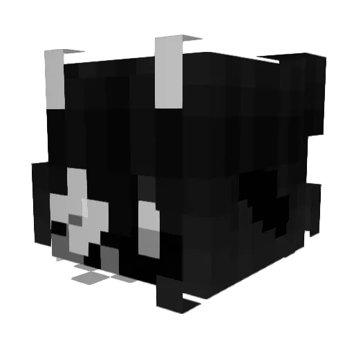GameFsart Minecraft avatar head, 3D render