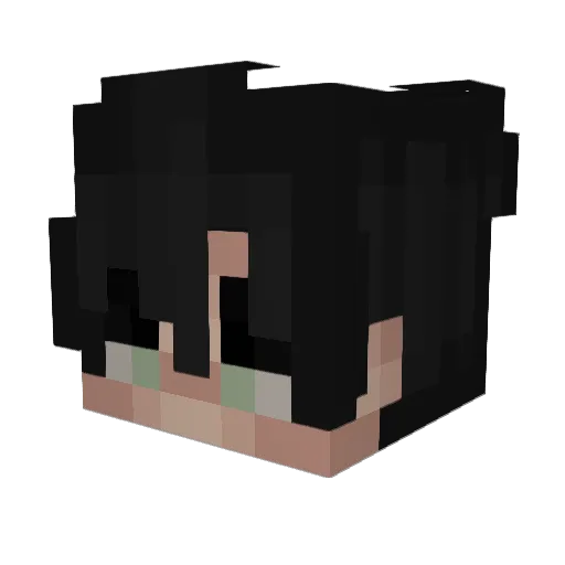 GameGecko Minecraft avatar head, 3D render