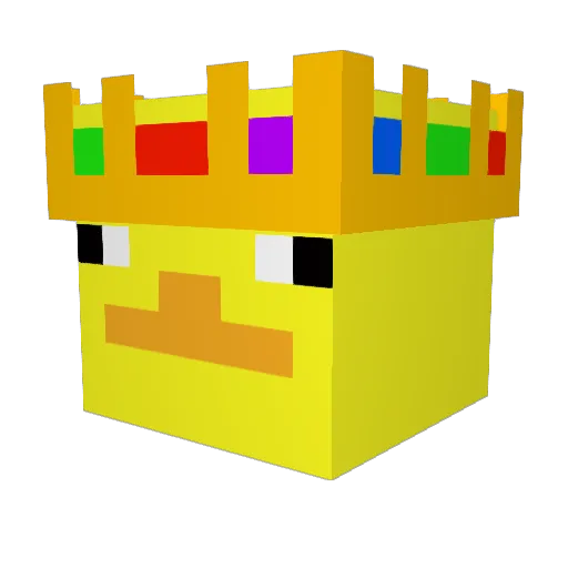 GameGuy12 Minecraft avatar head, 3D render