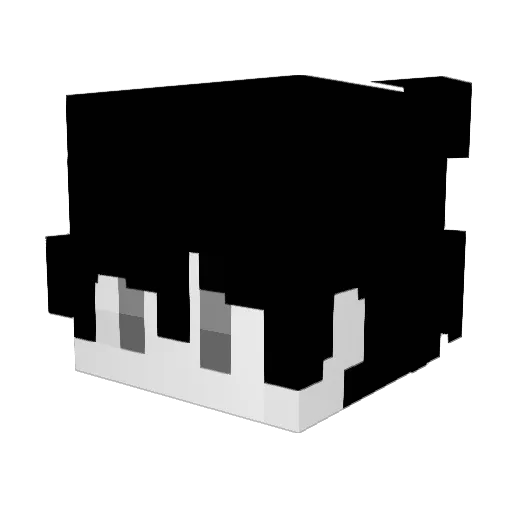 GameGuyCaden Minecraft avatar head, 3D render
