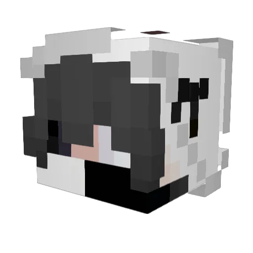 GameHyper Minecraft avatar head, 3D render