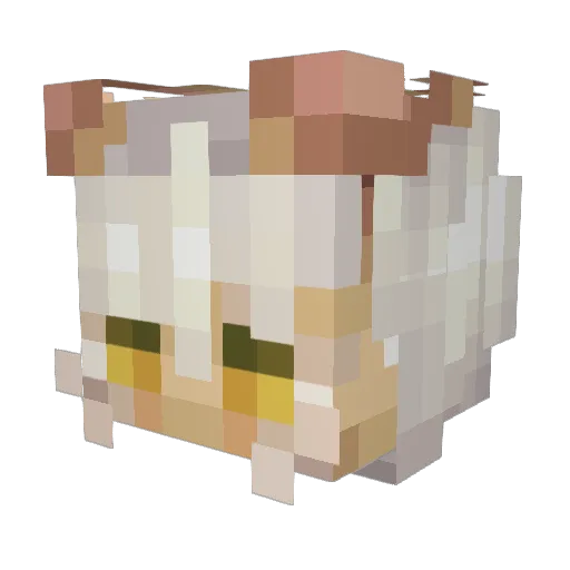 GameJumper Minecraft avatar head, 3D render