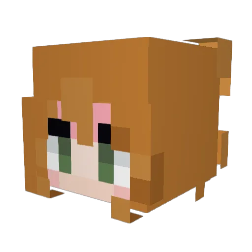 GameKeeper6916 Minecraft avatar head, 3D render