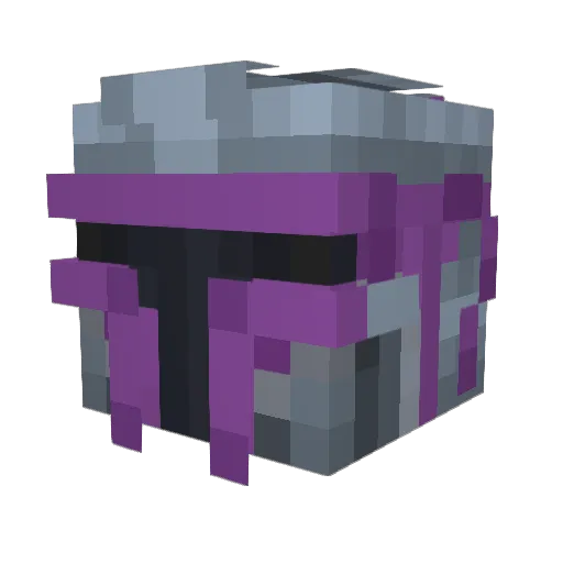 GameKnight1890 Minecraft avatar head, 3D render
