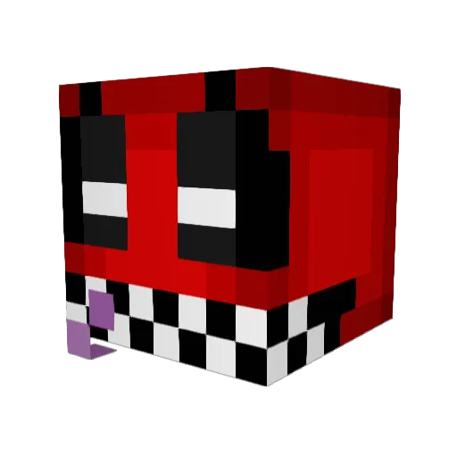 GameKnight203 Minecraft avatar head, 3D render