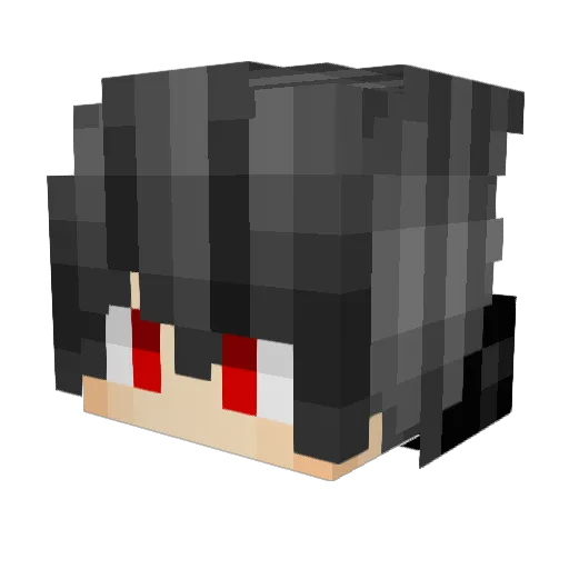 GameKunGTV Minecraft avatar head, 3D render