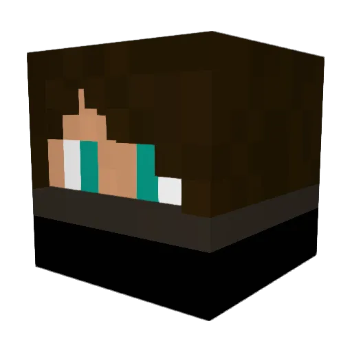 GameLars2012 Minecraft avatar head, 3D render