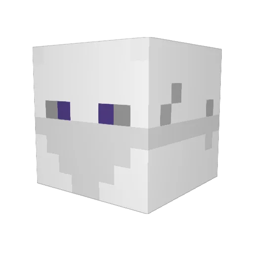 GameMaster99 Minecraft avatar head, 3D render