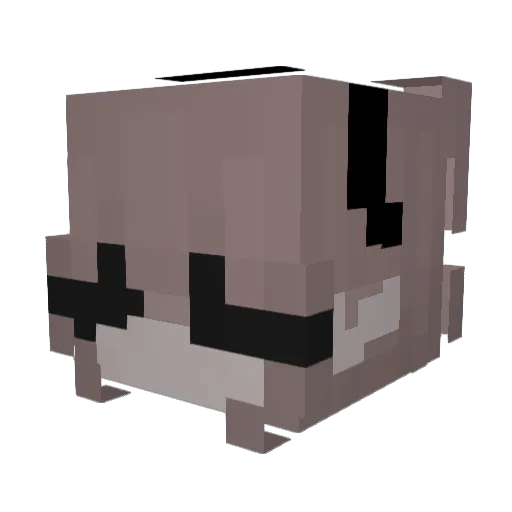 GameMusician617 Minecraft avatar head, 3D render