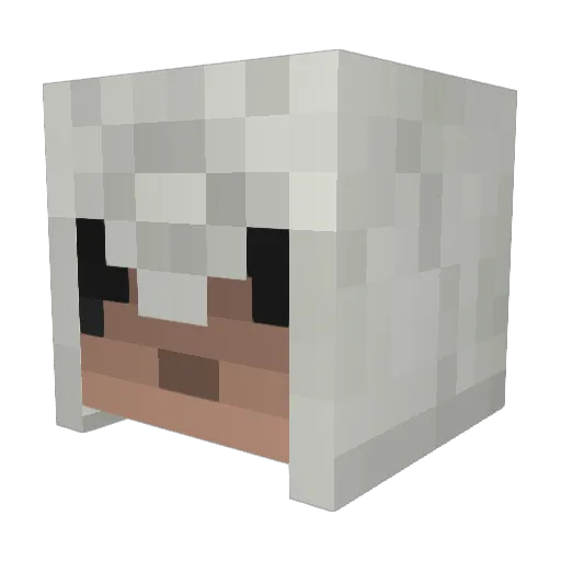 GameOfTrolls Minecraft avatar head, 3D render