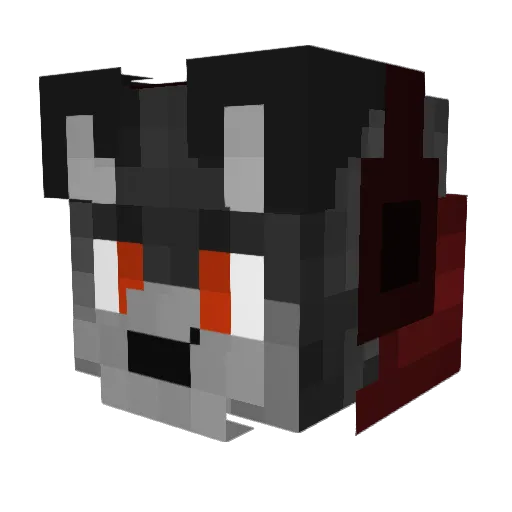 GameTremor Minecraft avatar head, 3D render