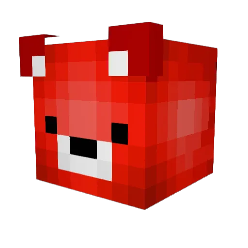 GameTuner Minecraft avatar head, 3D render