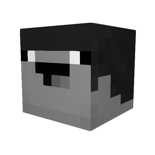 Game_Pro67 Minecraft avatar head, 3D render