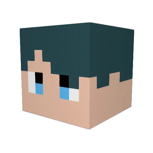 Game_fan22 Minecraft avatar head, 3D render