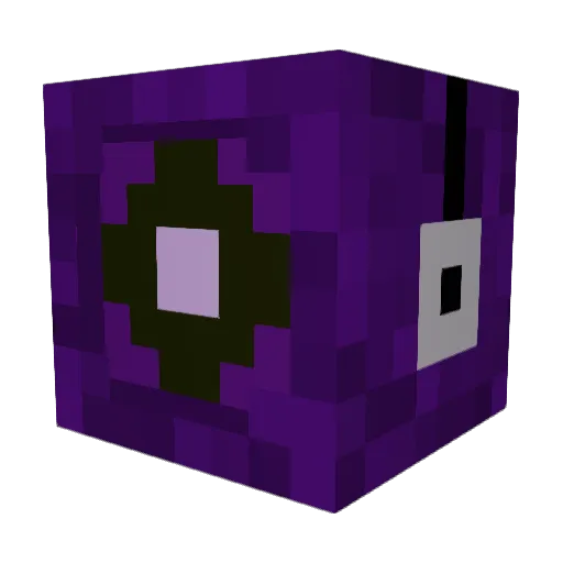 Gameaddicts Minecraft avatar head, 3D render