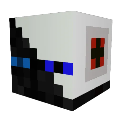 Gamebattle07 Minecraft avatar head, 3D render