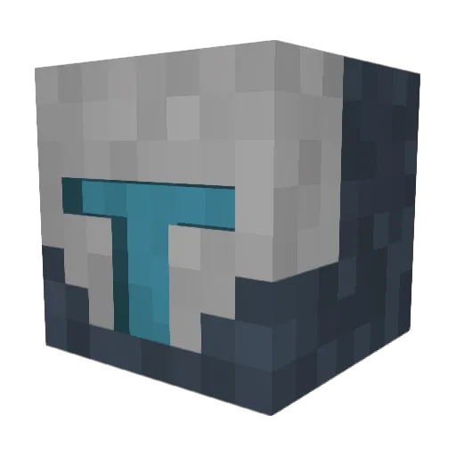 Gamecraze Minecraft avatar head, 3D render