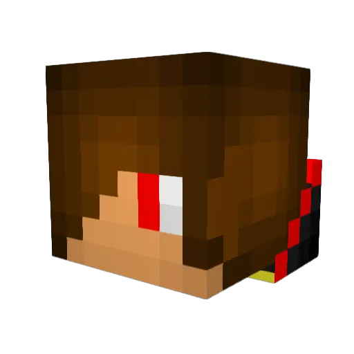 Gamekiller2128 Minecraft avatar head, 3D render