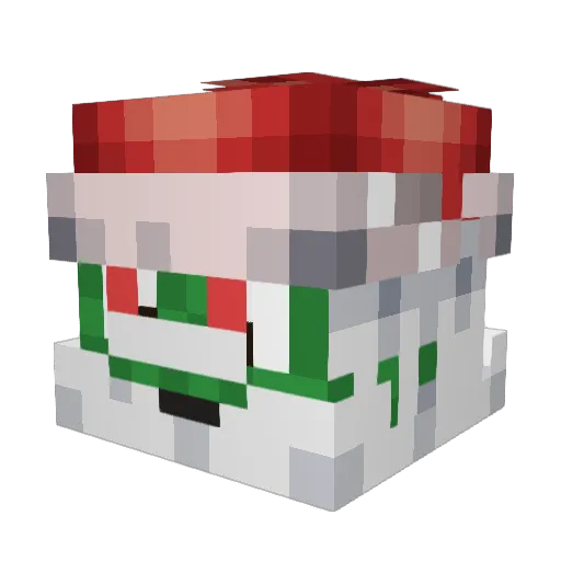 Gamenerd08 Minecraft avatar head, 3D render