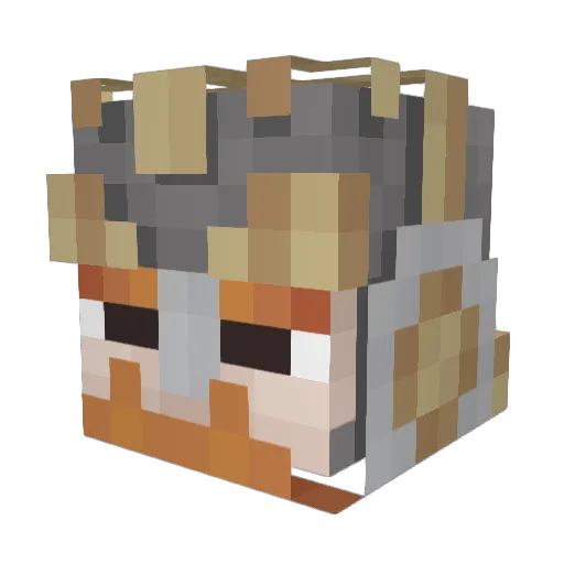 Gamer05863 Minecraft avatar head, 3D render