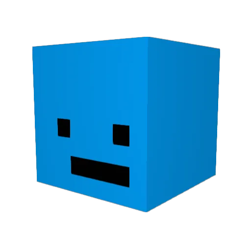 Gamer226 Minecraft avatar head, 3D render