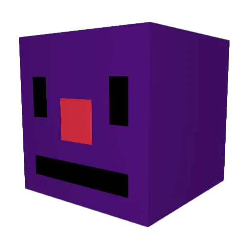 GamerAdoo106 Minecraft avatar head, 3D render
