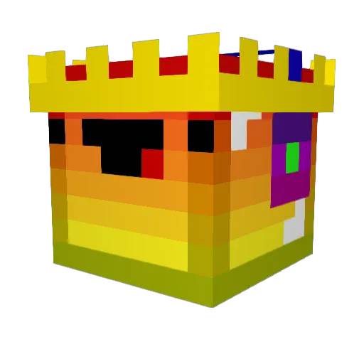 GamerDude73 Minecraft avatar head, 3D render