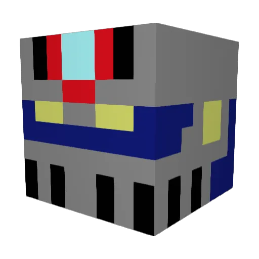 GamerEM9792 Minecraft avatar head, 3D render