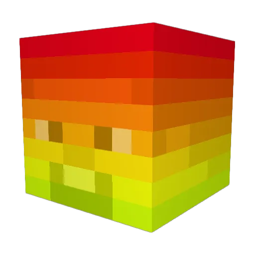 GamerEm101 Minecraft avatar head, 3D render