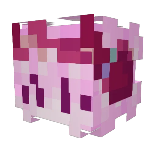 GamerG08 Minecraft avatar head, 3D render