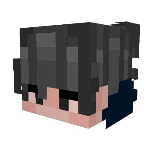 GamerGameplay11 Minecraft avatar head, 3D render