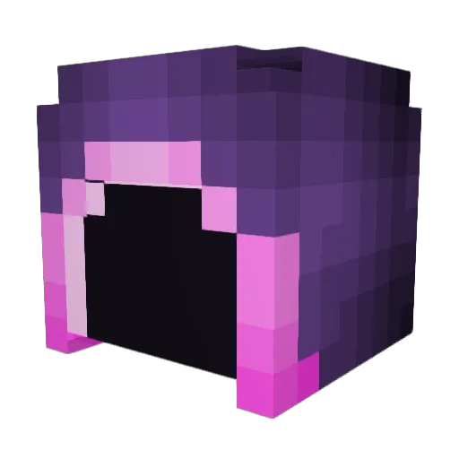 GamerGoudie Minecraft avatar head, 3D render