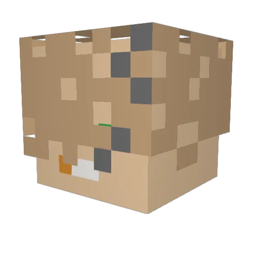 GamerJunge1234 Minecraft avatar head, 3D render