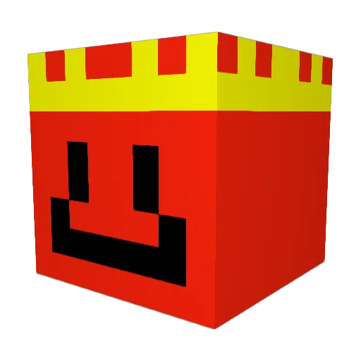 GamerPanda500 Minecraft avatar head, 3D render